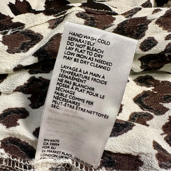Cleobella ‘Miles’ Leopard Printed Wrap Dress Size XS - Picture 14 of 16